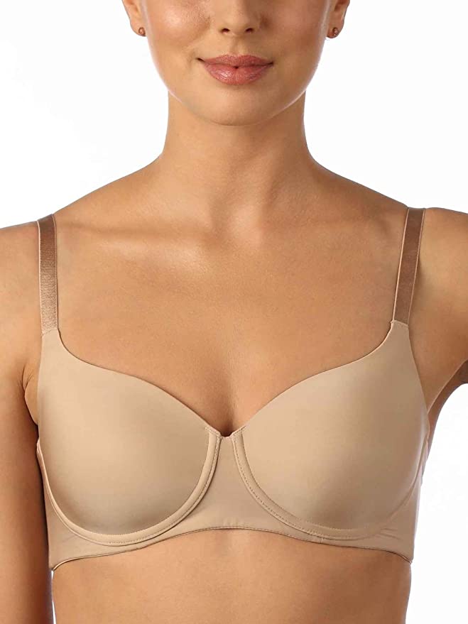 Triumph Minimizer Non Padded Non Wired Full Cover T-Shirt Bra with Wide  Straps (Lz-Skin) Style# 100I526