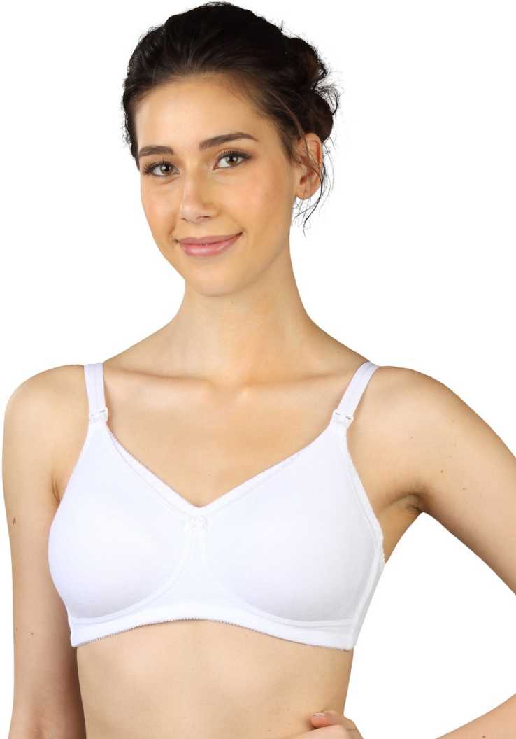 Amamante pullover nursing bra in ivory is both comfortable and