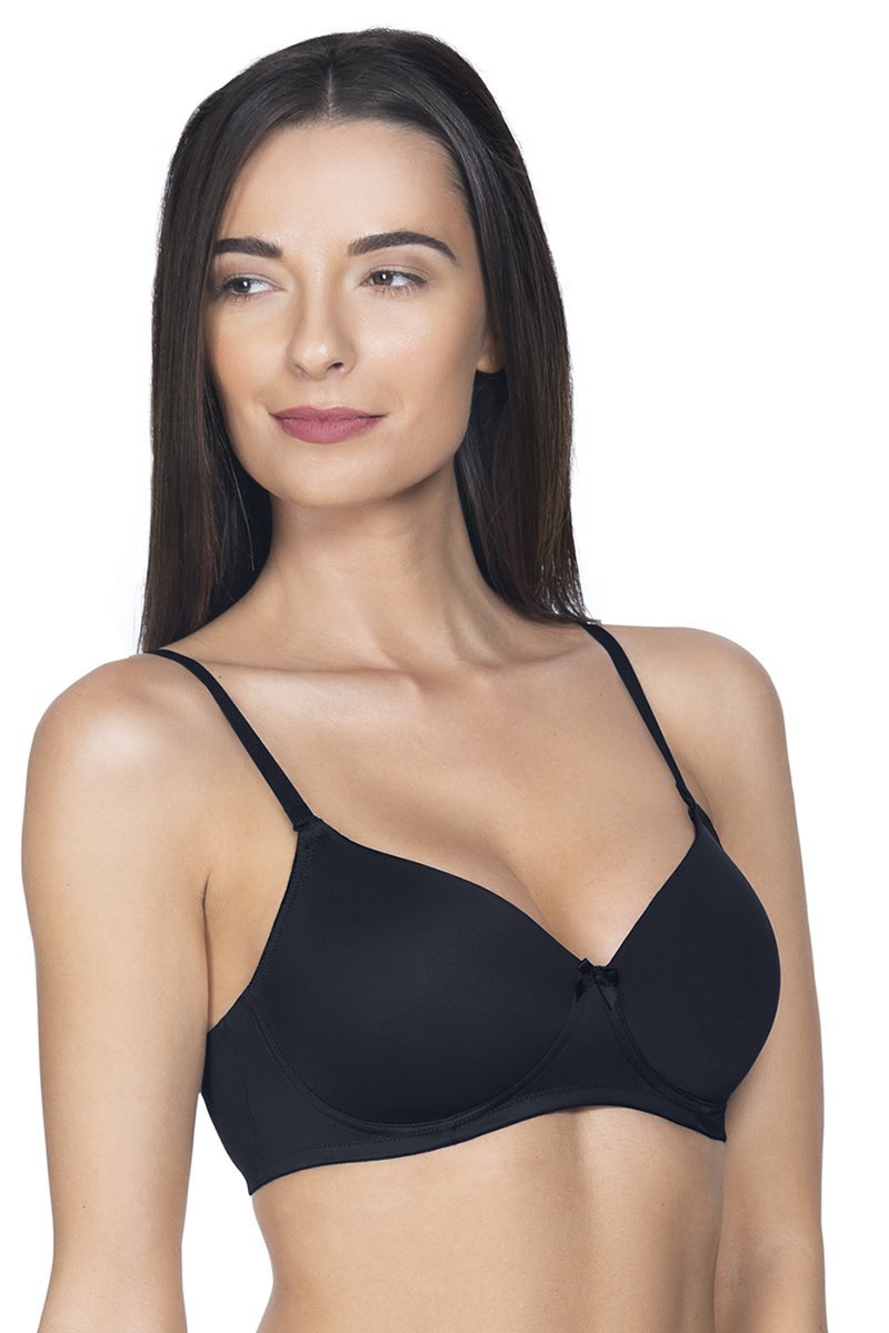 Amante Smooth Charm Padded Non Wired Full Cover T-Shirt Bra (Sandalwoo –  BODYBASICS