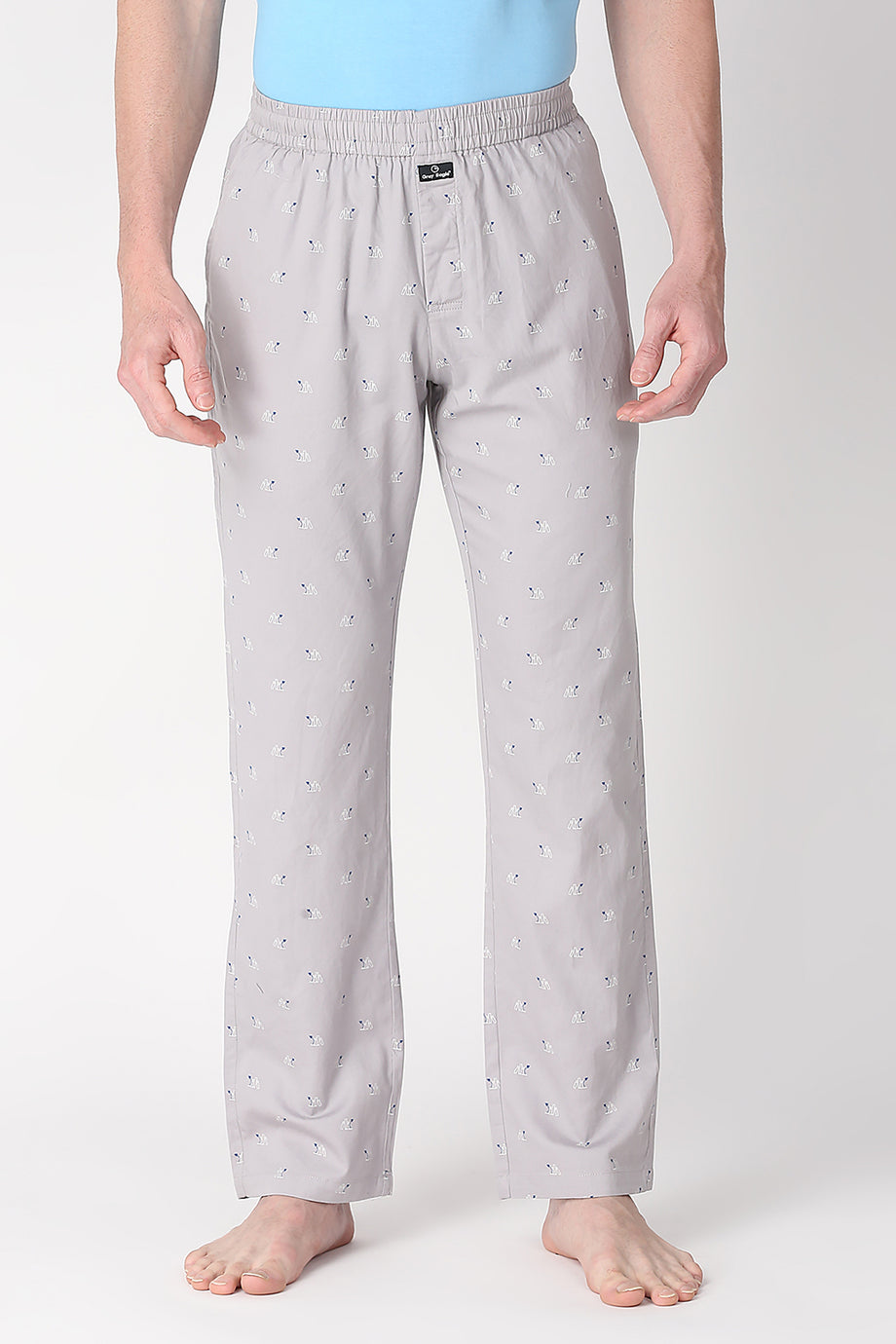Shakambhri Mens Hemp Pajama Elastic Waist Bottoms Lounge Pants Lightweight  Pajamas With Pocket -Night wear;Gym;