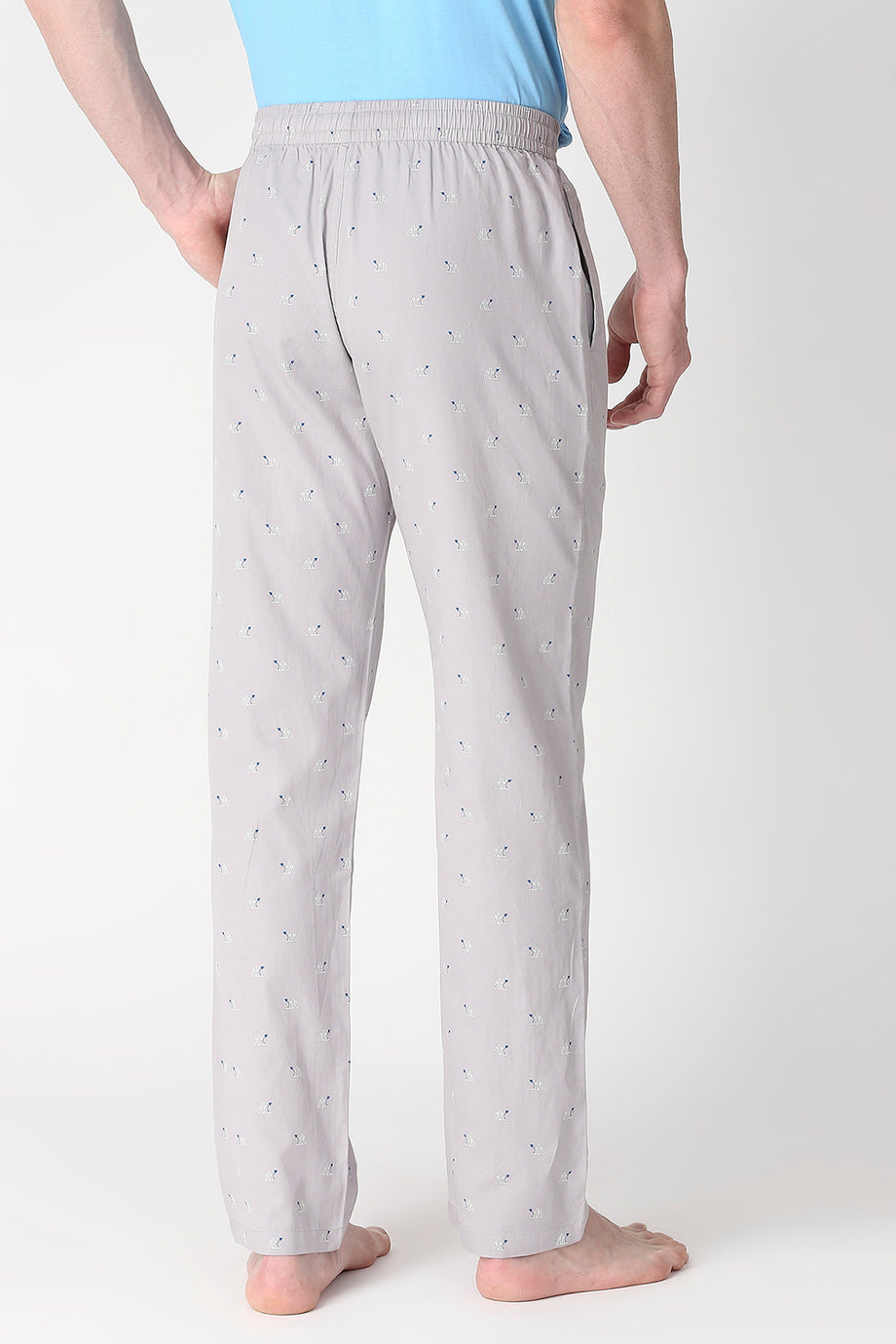 Polo Ralph Lauren Logo Cotton Pyjama Pants in Blue for Men